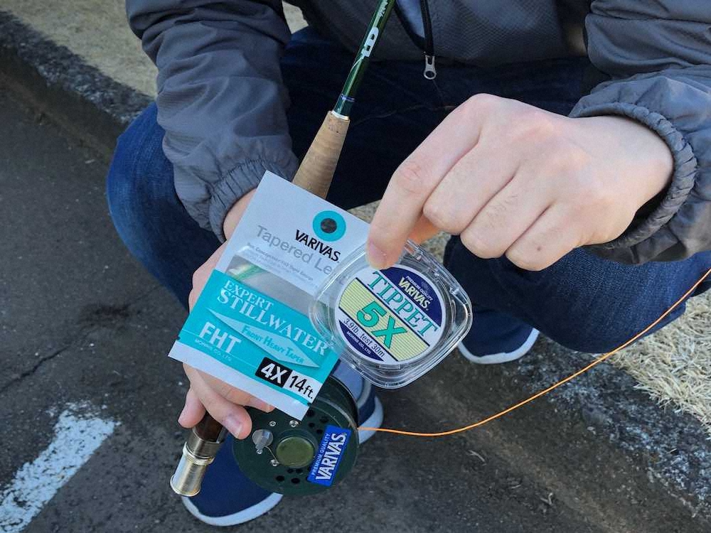 【画像・写真】寒風吹き飛ばす輝き　パールトラウト55センチ