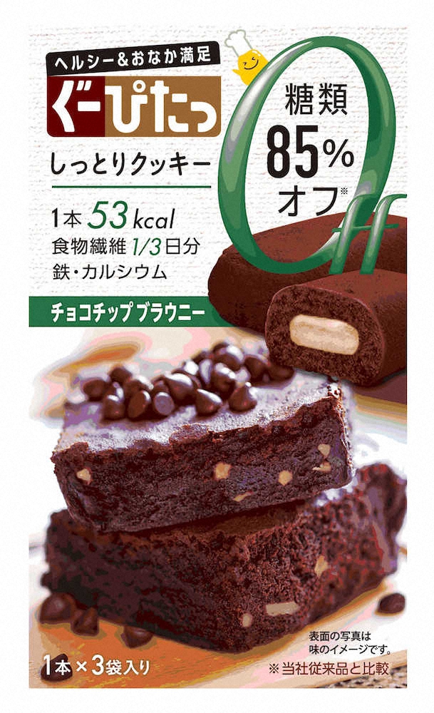 糖類抑えたチョコクッキー ナリス化粧品の ぐーぴたっ しっとりクッキー の チョコチップブラウニー スポニチ Sponichi Annex 社会