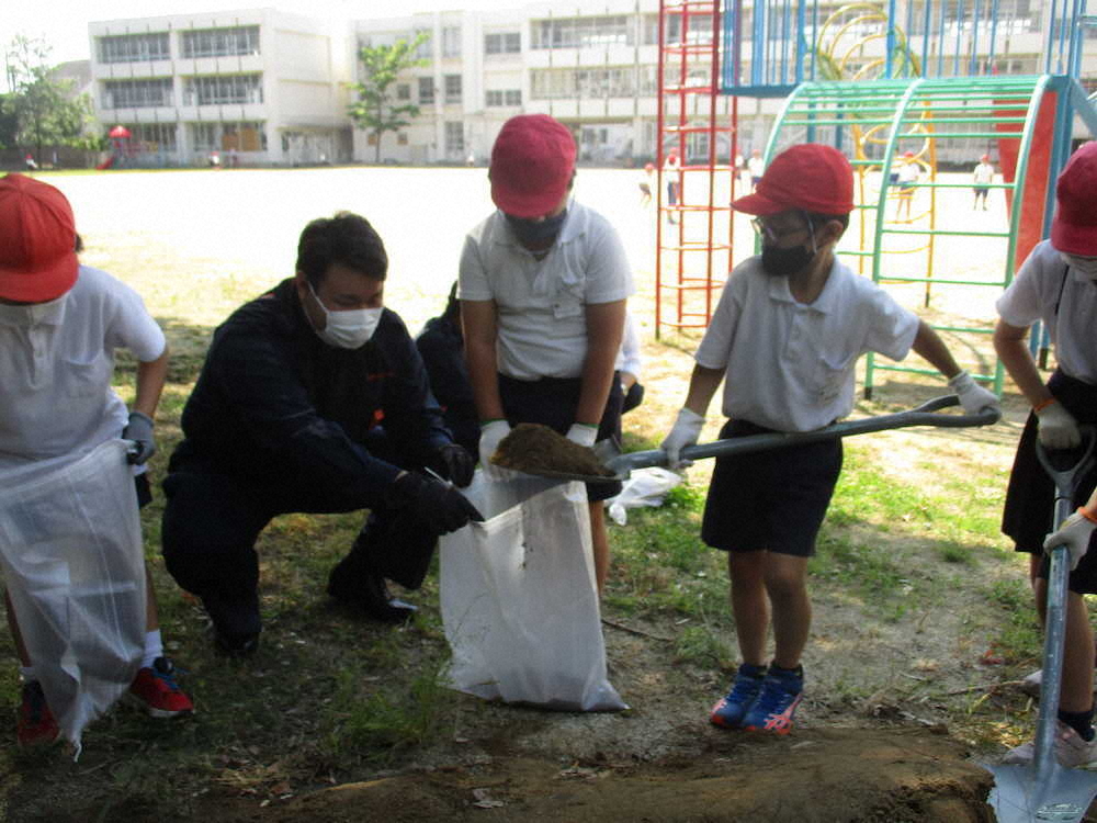 【画像・写真】【第７１回】土嚢（どのう）作り