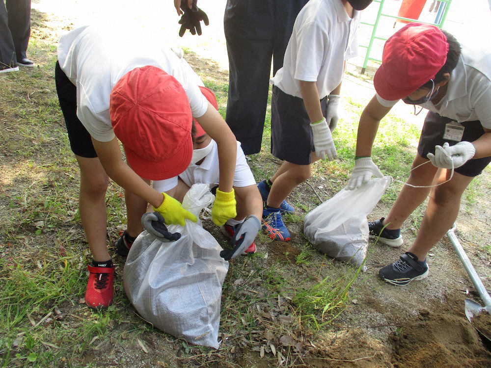 【画像・写真】【第７１回】土嚢（どのう）作り