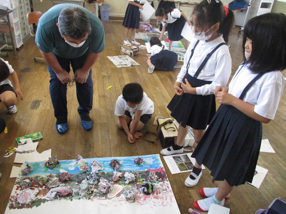 【画像・写真】【第７４回】見て、触って、においも感じたものを表現しよう