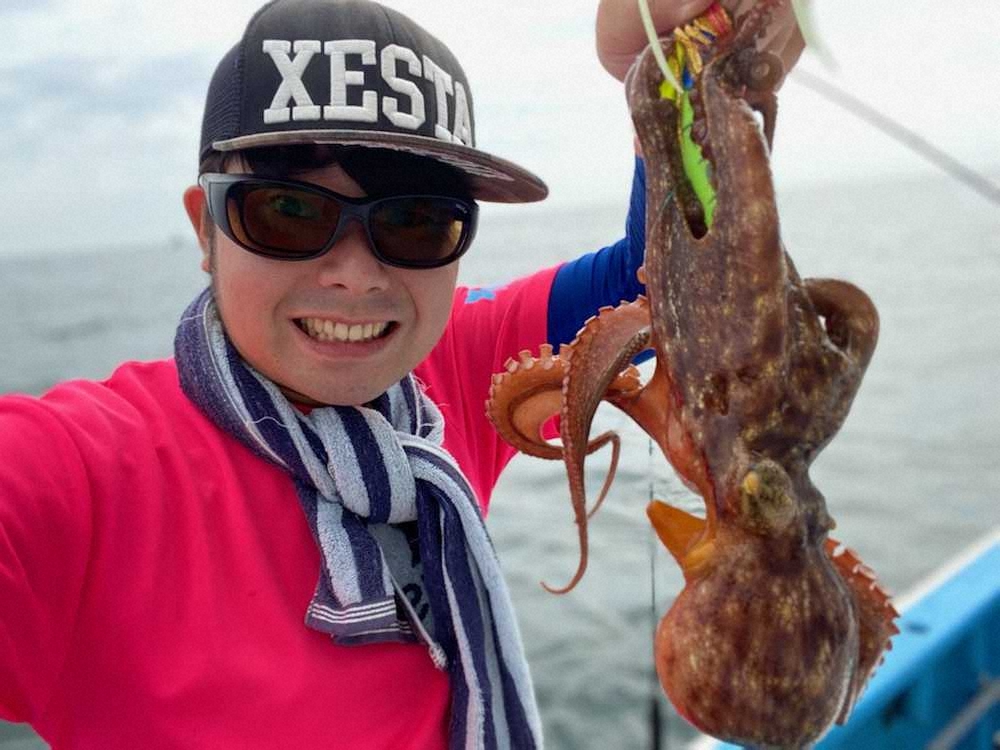 【画像・写真】“短竿”でマダコ快進撃！！　お気に入り折れても心は折れず