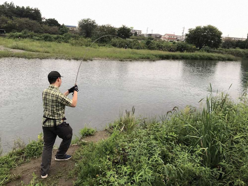 【画像・写真】池のアイツとまるで別格　本流仕込みの野ゴイ55センチ