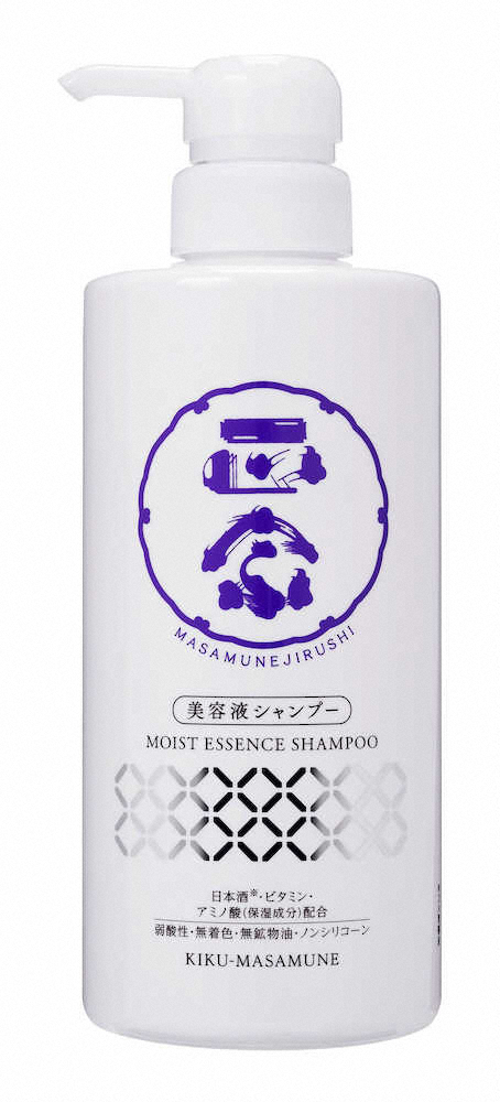 日本酒成分のシャンプー　菊正宗酒造「正宗印　美容液シャンプー」