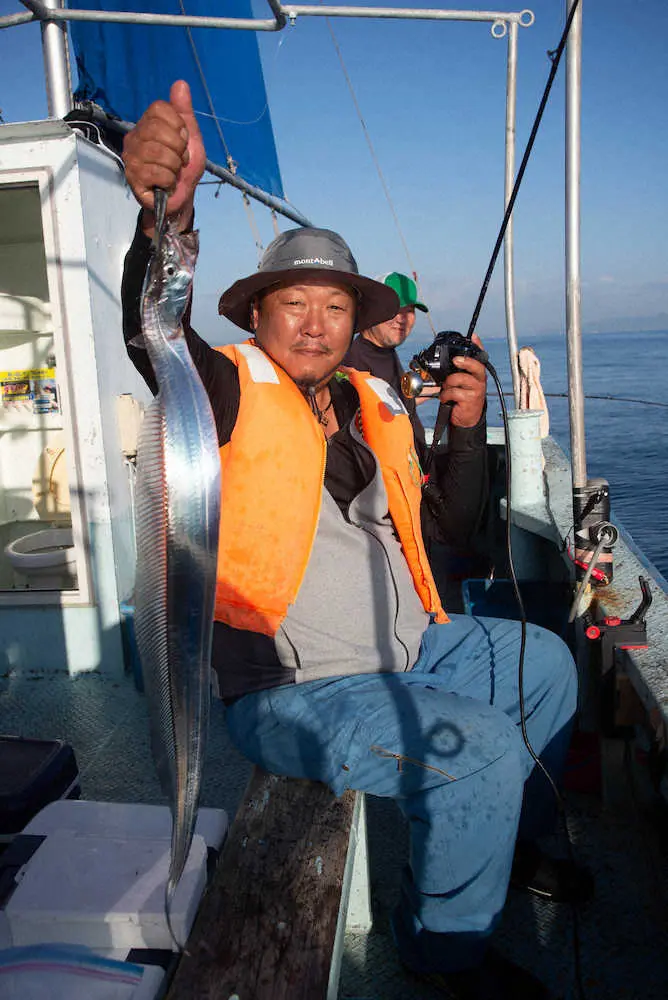 メーター級に思わず笑みがこぼれる笠巻正直さん スポニチ Sponichi Annex 社会