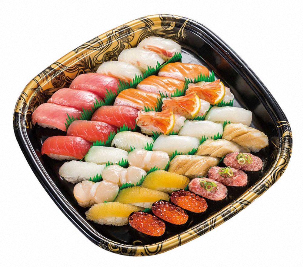 【画像・写真】年末年始向け持ち帰りすし　かっぱ寿司「冬の特別セット」