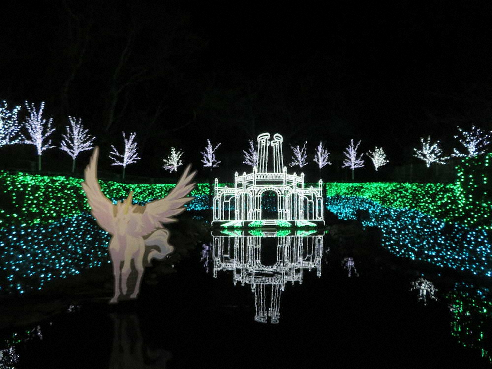 【画像・写真】【神奈川・相模原＆藤沢】10戦士勢ぞろい！セーラームーンの世界を光で再現　高さ4m“聖地”も