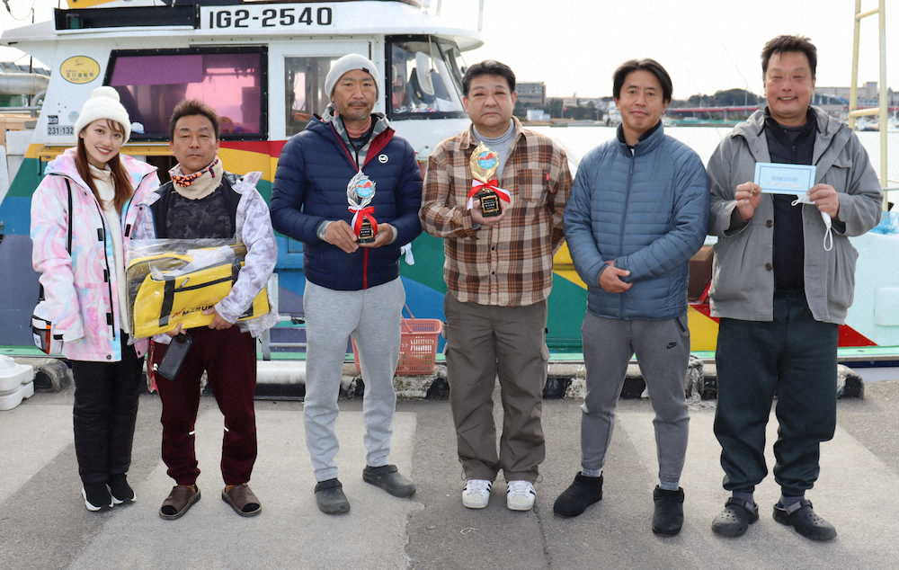 【画像・写真】マダコ3・94キロ　光ったベテランの技　一流し目で木之下さん仕留めた