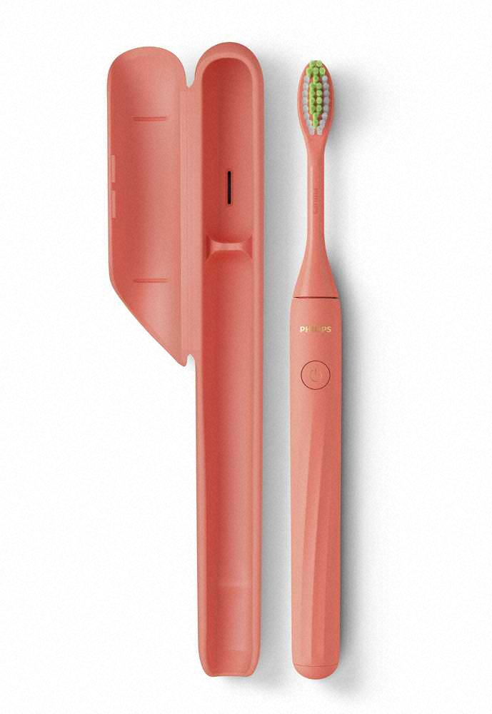 携帯しやすい電動歯ブラシ　フィリップス・ジャパンの電動歯ブラシ「フィリップス・ワン」