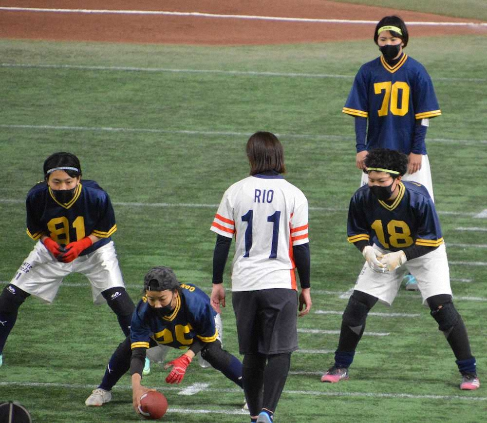 【画像・写真】さくらボウルでプレーする選手たち（チーム提供）