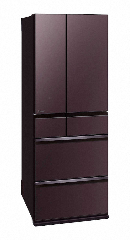 【画像・写真】内側だけ広くした冷蔵庫　三菱電機の冷蔵庫「MZ」シリーズの602リットルタイプ