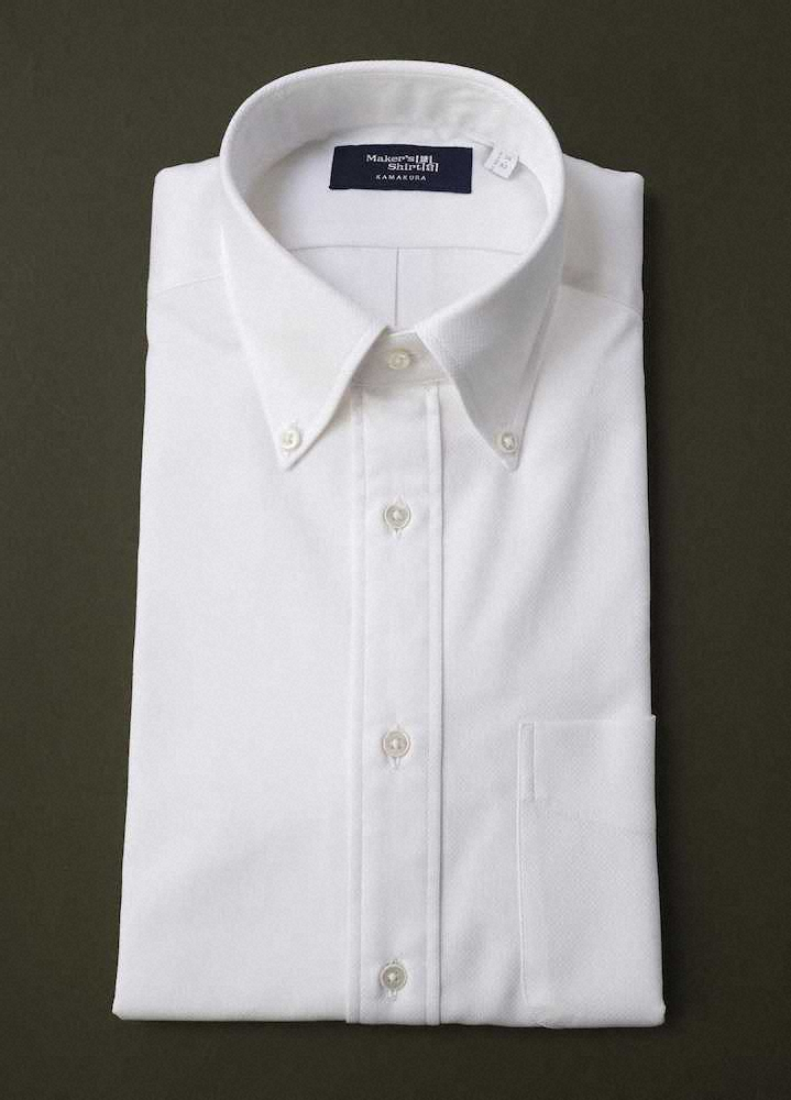 豪州綿の男性用シャツ　ユニチカトレーディングの男性用シャツ「プレミアム・ピュアホワイトシャツ」