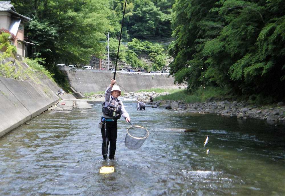 【画像・写真】自らアユみ寄れ　数が欲しけりゃ足で稼げ！！