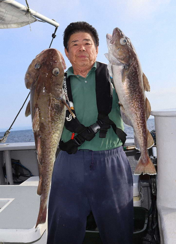 小田さんは16匹釣って竿頭