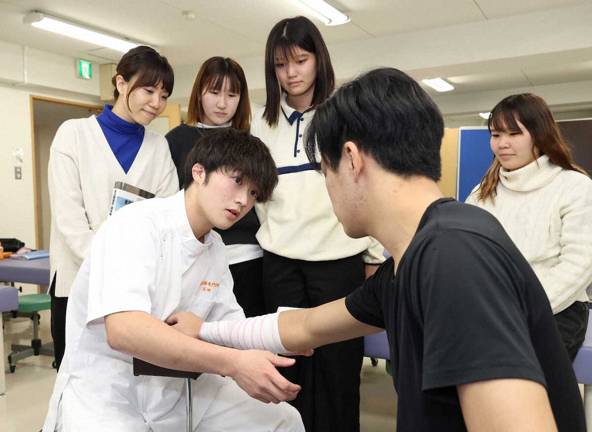 【画像・写真】近畿医療専門学校柔道整復学科　選手を陰から支える！最大限の魅力引き出す！　欠かせない存在になるために