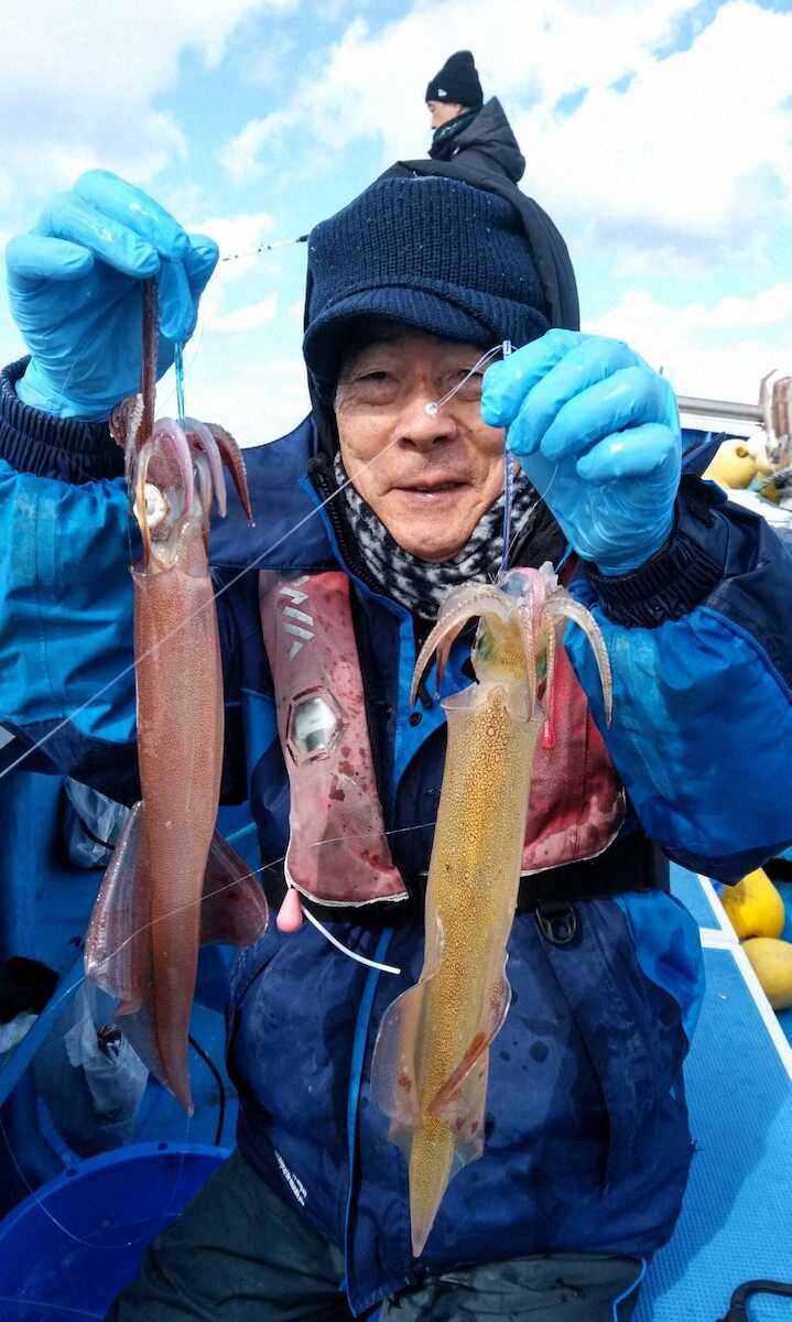 【画像・写真】“ヤリの春”間近　4匹仕掛け　数日前トップ60匹で高まる期待感