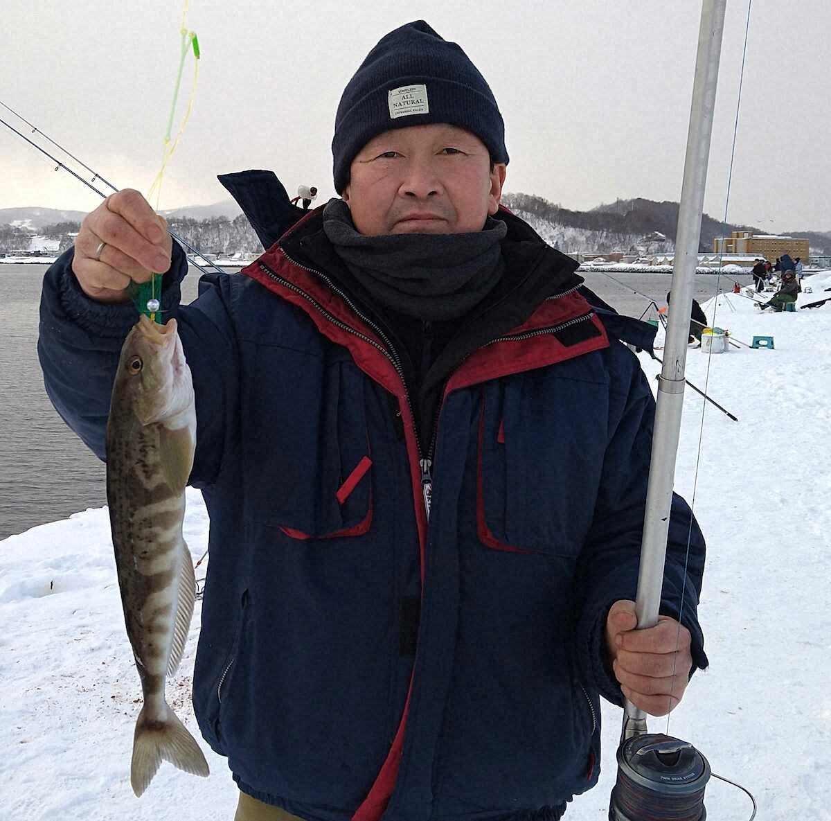 【画像・写真】ホッケ好調43匹！無風ベタ凪の好条件で40センチ級連発　コマセは多めに準備を～余市漁港～