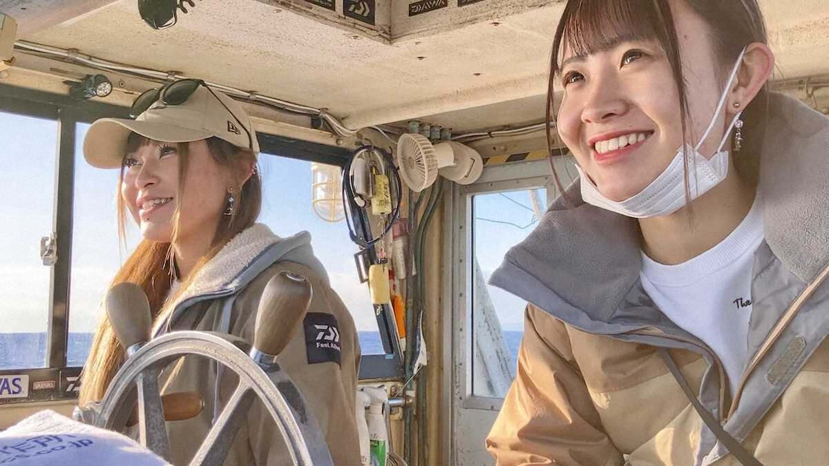 【画像・写真】兄弟船ならぬ　日本初の姉妹船へ“アゲアゲ”　4代目“ギャル船長”＆頼れる“船長見習い”