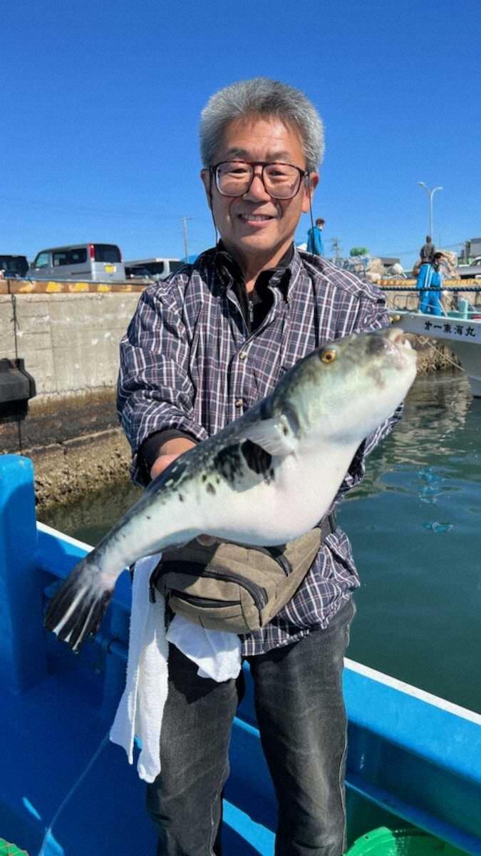 【画像・写真】ショウサイフグ自己最多30匹　カットウ釣り餌エビ大ハマり