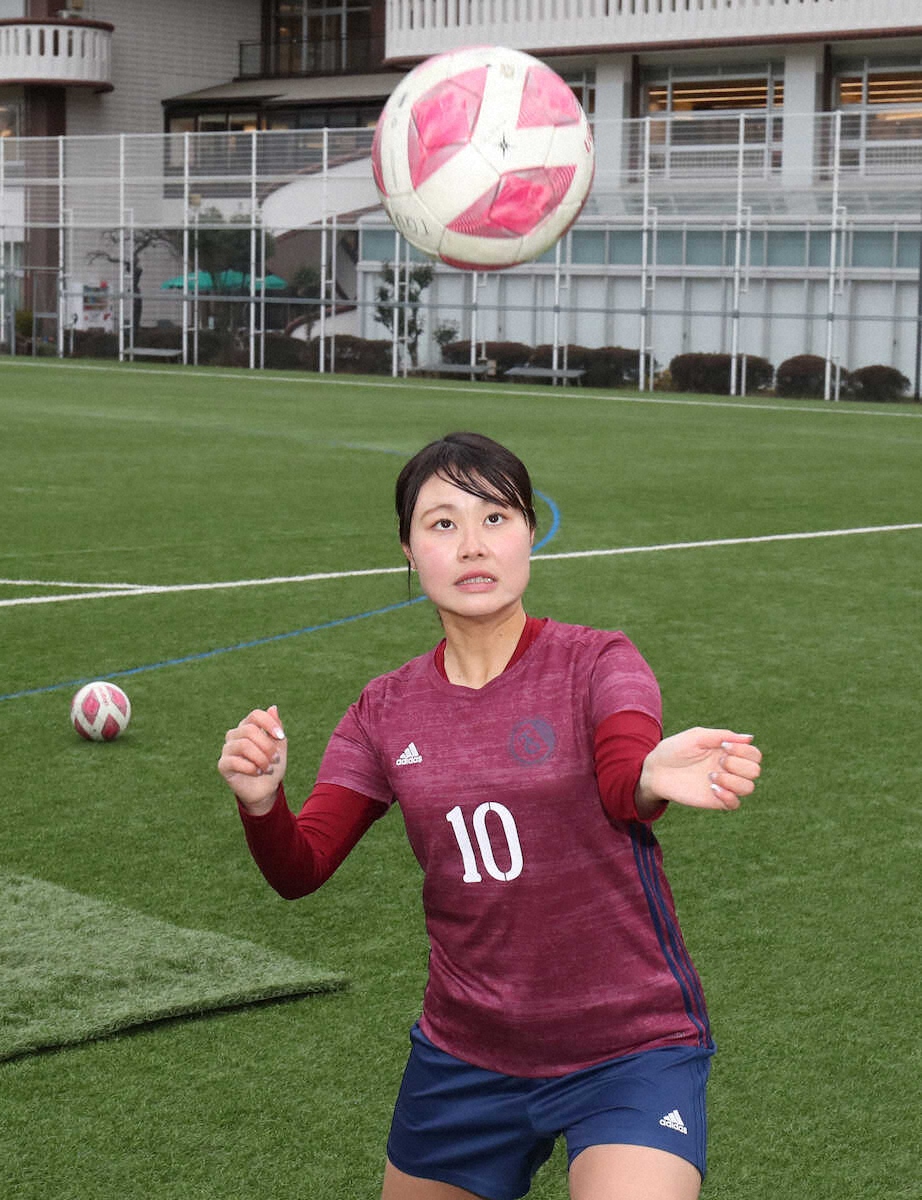 【画像・写真】帝塚山学院大女子サッカー部　1期生それぞれの思い胸にラストシーズンへ