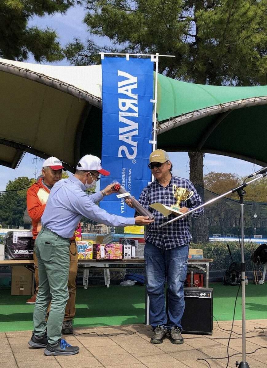 【画像・写真】大沢さん3分30秒圧倒！！10年ぶりV　底狙いに徹しフライ動かさないようにして正解