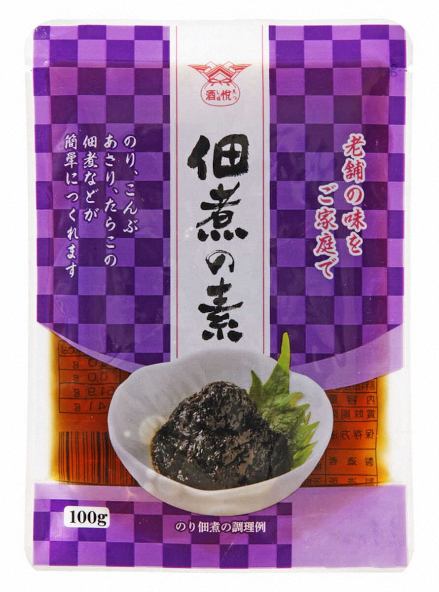 【画像・写真】老舗の味のつくだ煮調味料　酒悦「酒悦　佃煮の素」