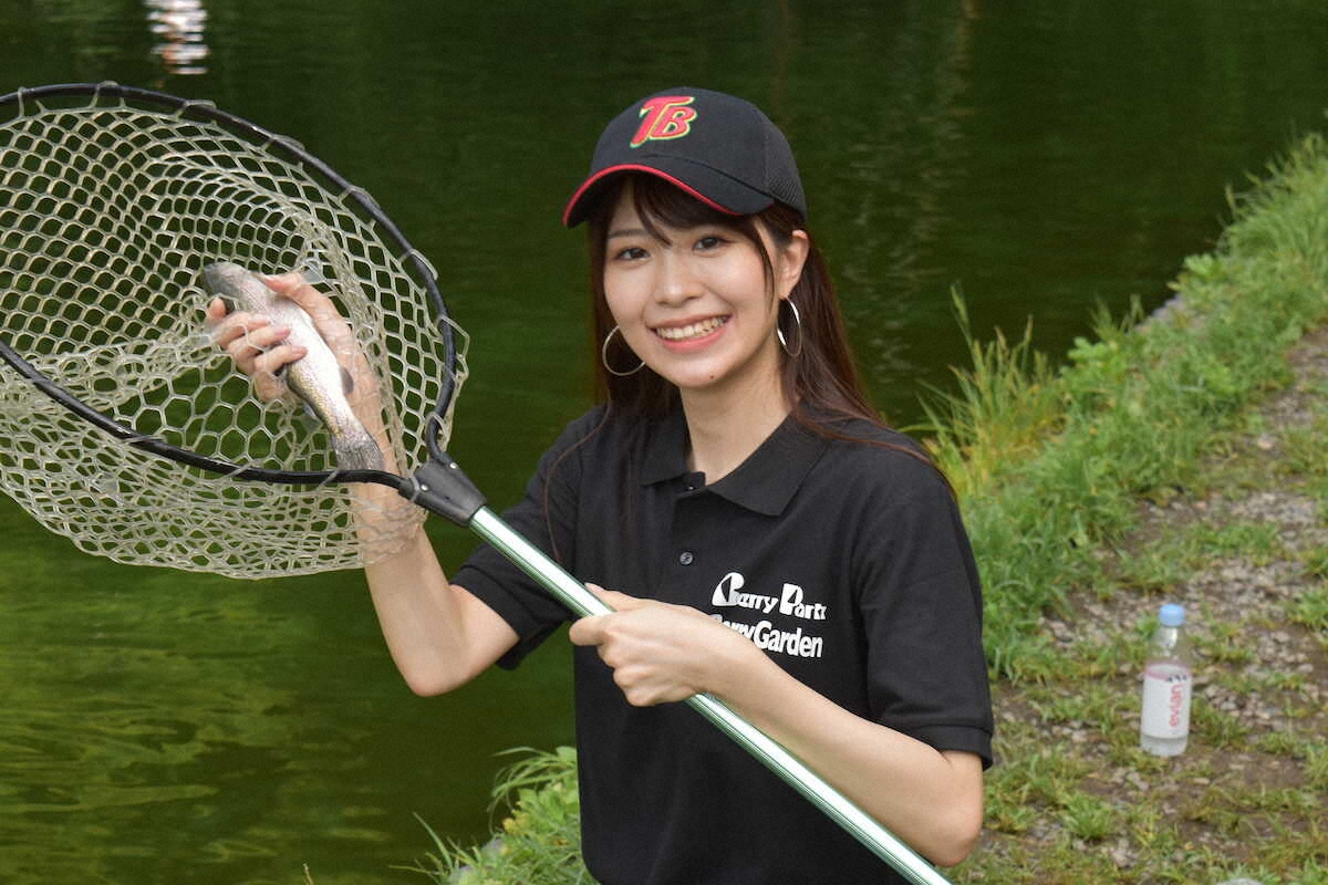 【画像・写真】「アクティブ」に成長　ニジマス3匹　“試行錯誤”で釣果前回超え！！