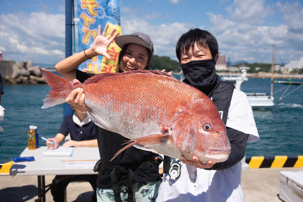 【画像・写真】ワンデイバトルin白浜2023アンダーベイト大会　4年ぶり熱戦！大物に歓声！！