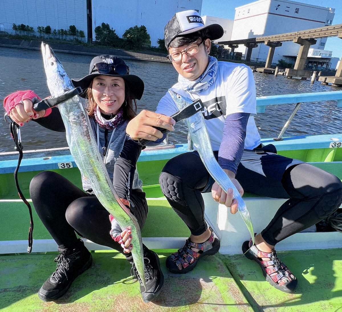 【画像・写真】大物狙いも小さい争い　「官兵衛」伊藤バリバスカップ「東京湾タチウオ大会」に仲間と参加