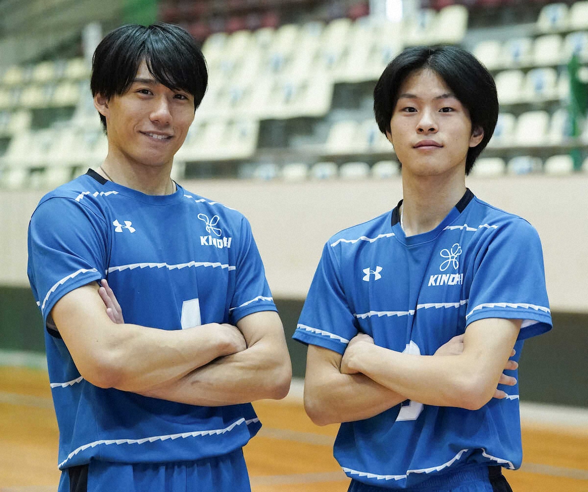 【画像・写真】【近大　男子バレー部】1部リーグ春秋連覇の誇りを胸に全国制覇を目指す