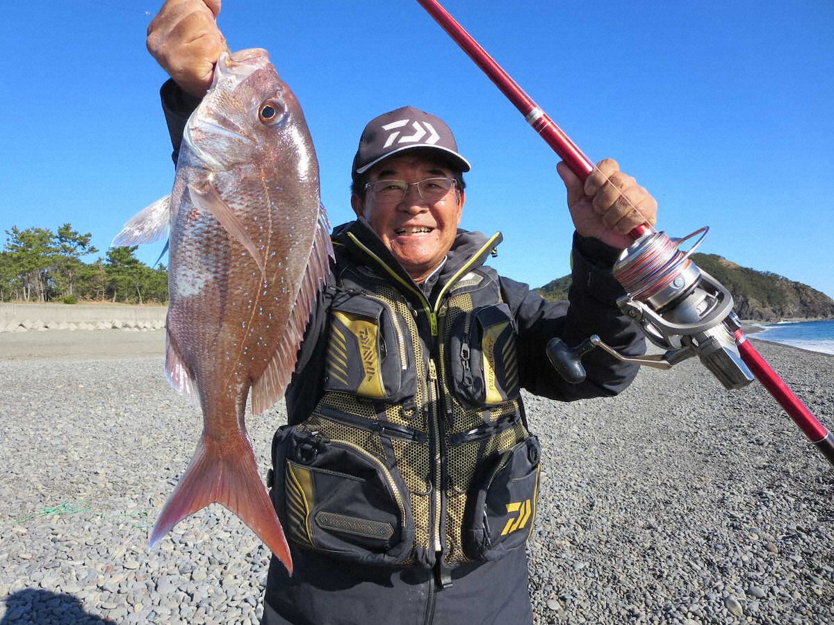 【画像・写真】徳島県海部郡の大里松原海岸　マダイやイシダイも狙える絶好の釣り場