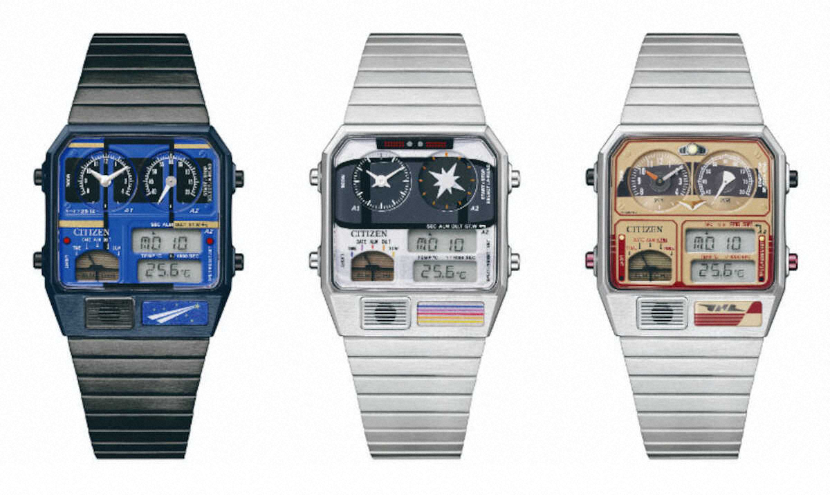 【画像・写真】上野駅開業記念の腕時計「アナデジテンプ　上野駅開業140周年記念限定モデル」