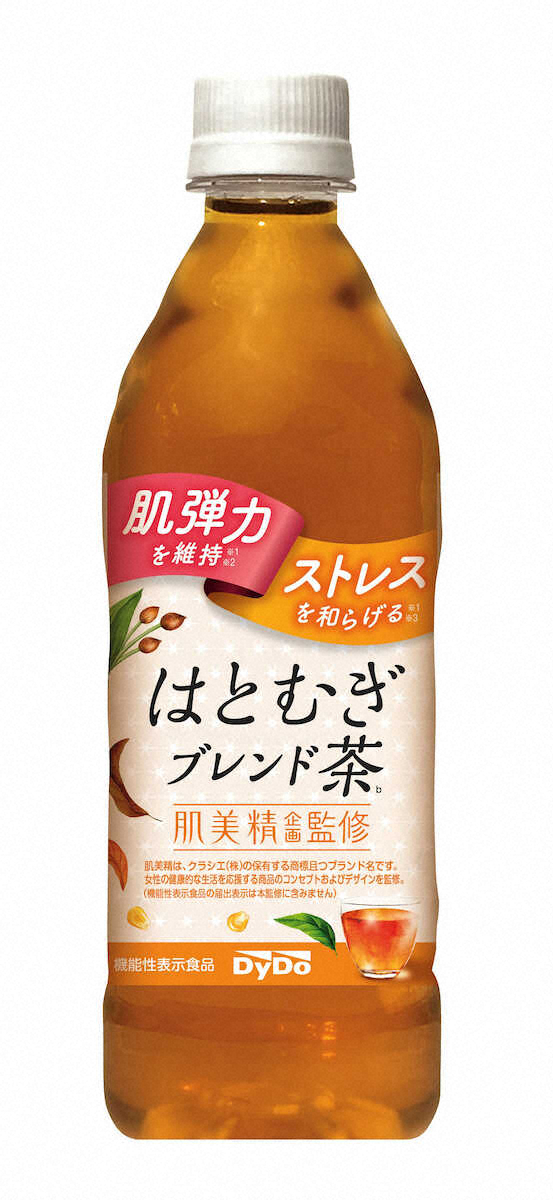 【画像・写真】肌の健康守るブレンド茶　ダイドードリンコ「肌美精企画監修　はとむぎブレンド茶」