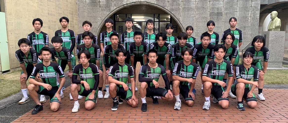 【画像・写真】【松山学院高　自転車競技部】男子総合5連覇へ全開ペダル!!　26日開幕の全国高校選抜大会