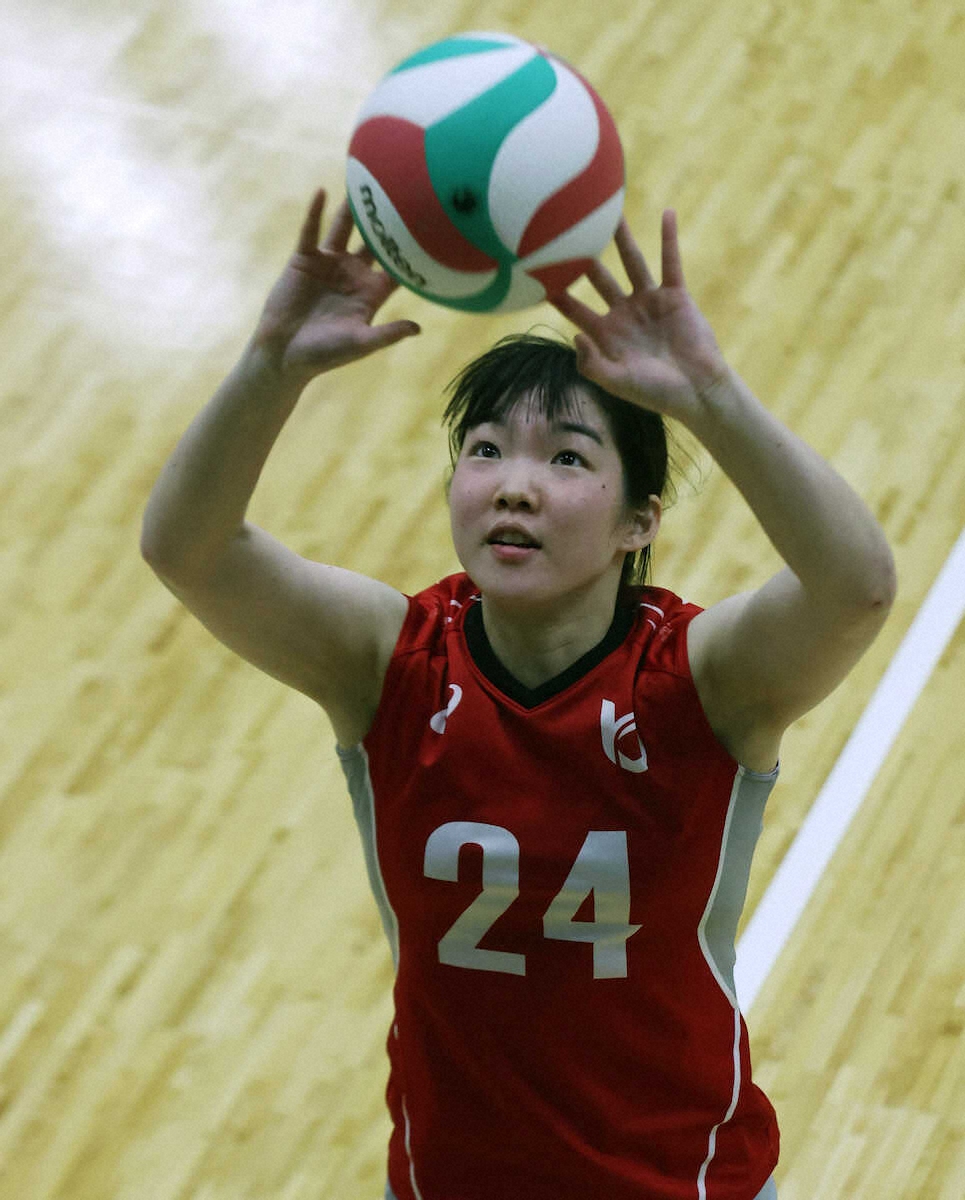 【画像・写真】【龍谷大　女子バレーボール部】廣谷、一柳の正セッター争いが熱い　西野の「リベロ魂」も忘れないで