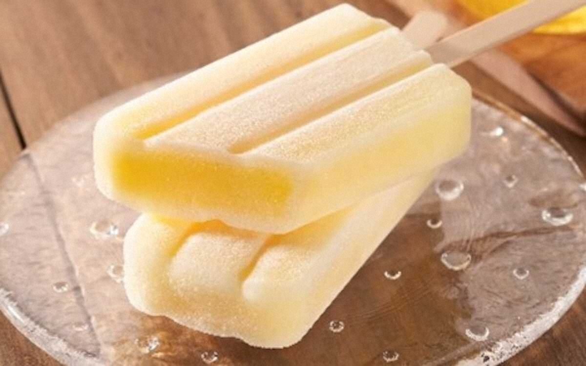 【画像・写真】蜂蜜とレモンのアイス　井村屋「はちみつレモンアイスバー」