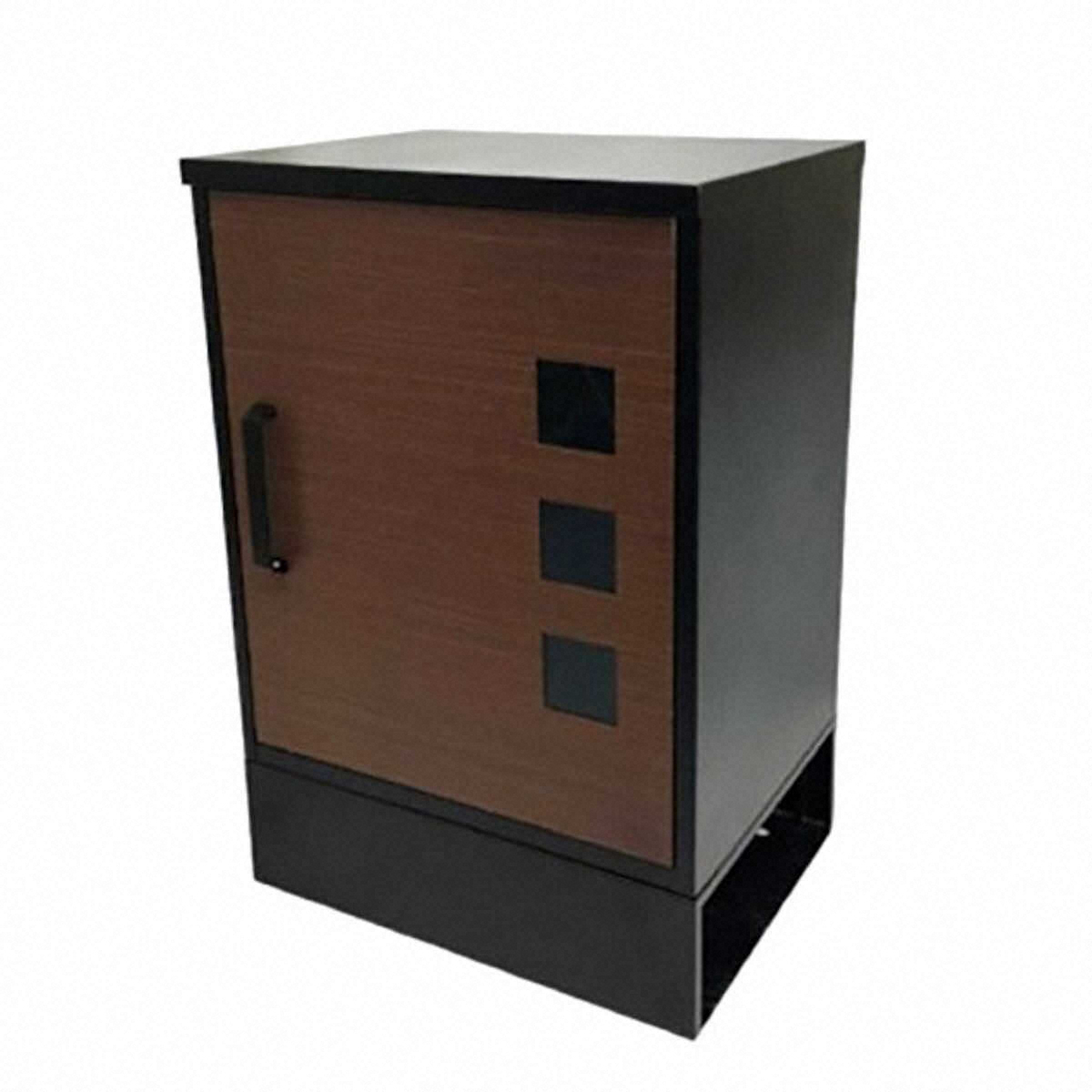 【画像・写真】設置容易な宅配ボックス　コメリ「K＋BUILD　設置しやすい宅配ボックス」