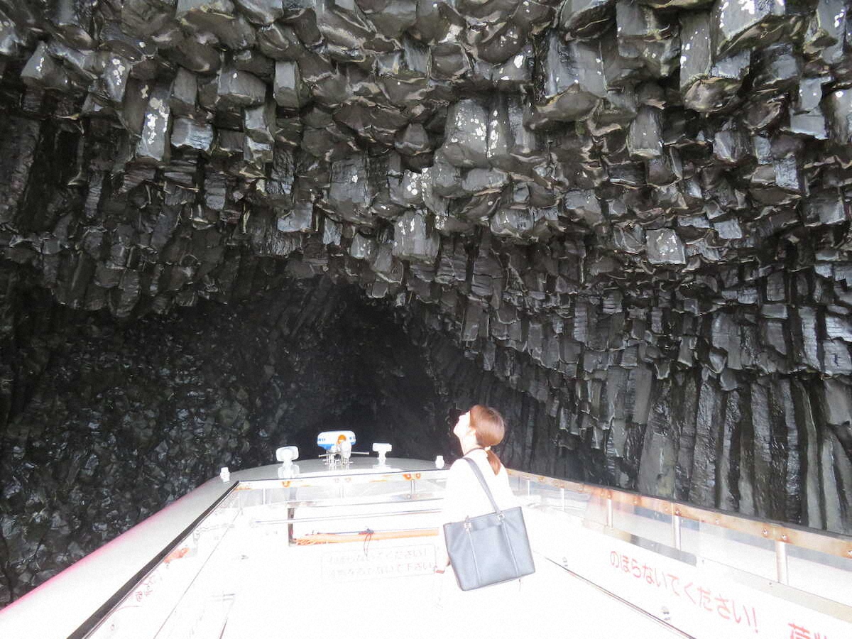 【画像・写真】【佐賀・唐津】衝撃のおいしさ！コリコリ絶品「呼子のイカ」に舌鼓　食後は七ツ釜洞窟へ絶景クルーズ