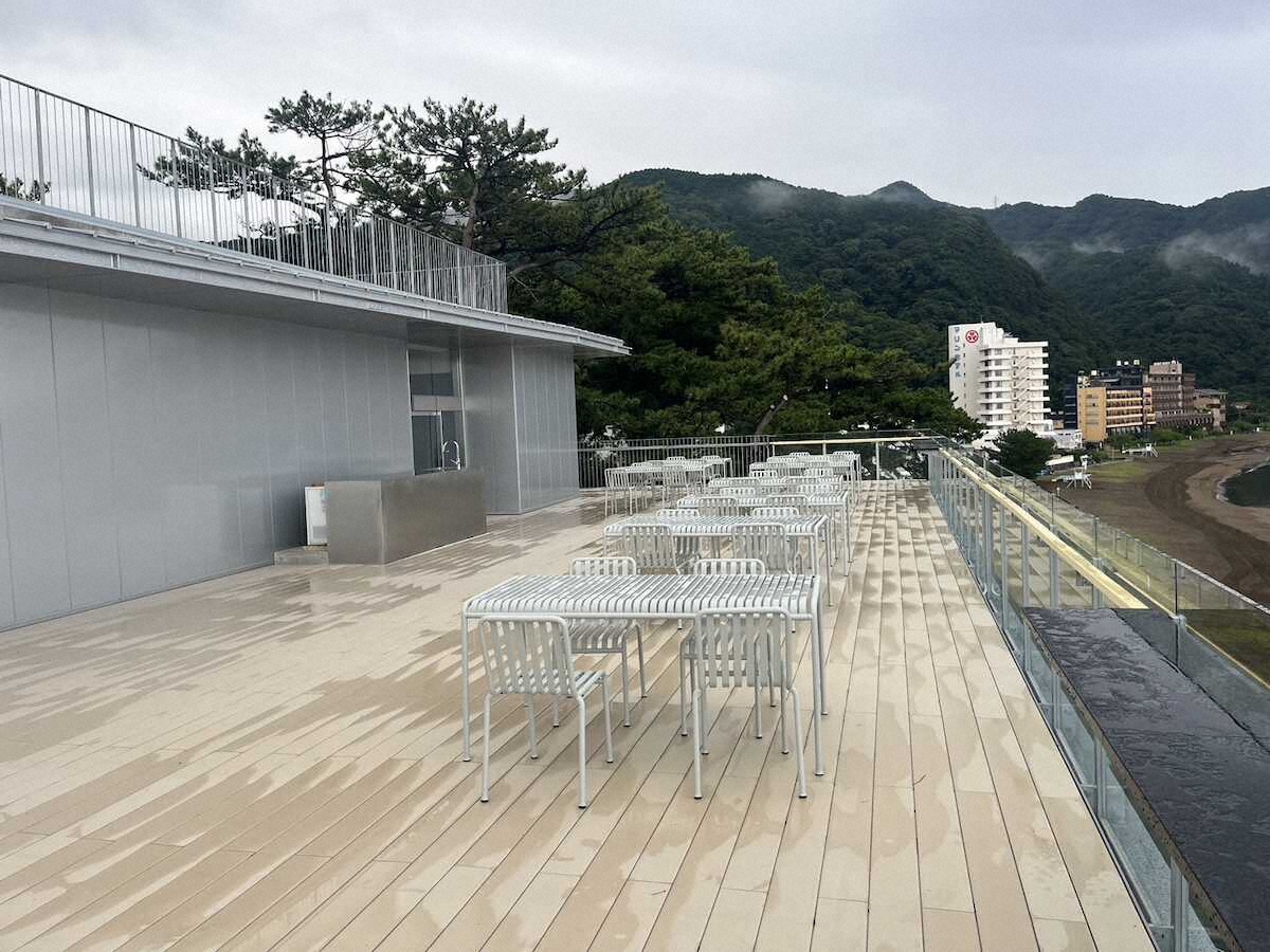 【画像・写真】【静岡・伊豆】観光、防災機能兼備の複合施設オープン　地元グルメ満喫、絶品ソフトクリームも！