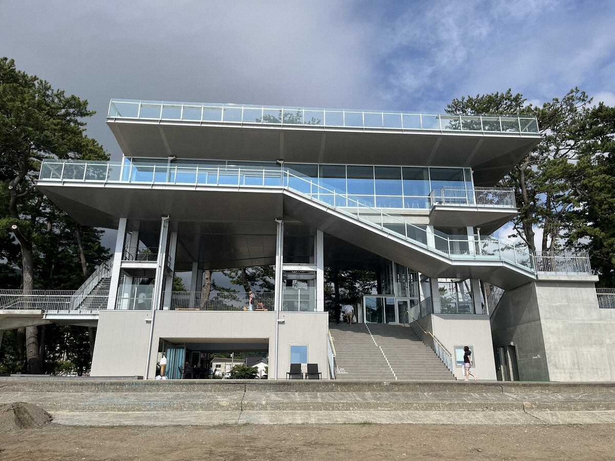 【画像・写真】【静岡・伊豆】観光、防災機能兼備の複合施設オープン　地元グルメ満喫、絶品ソフトクリームも！