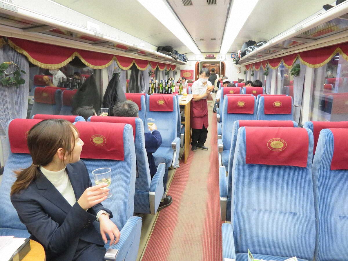 【画像・写真】【長野】県産ワインお供に80分　長野→湯田中ホロ酔い車窓の旅　厳選7種が飲み放題