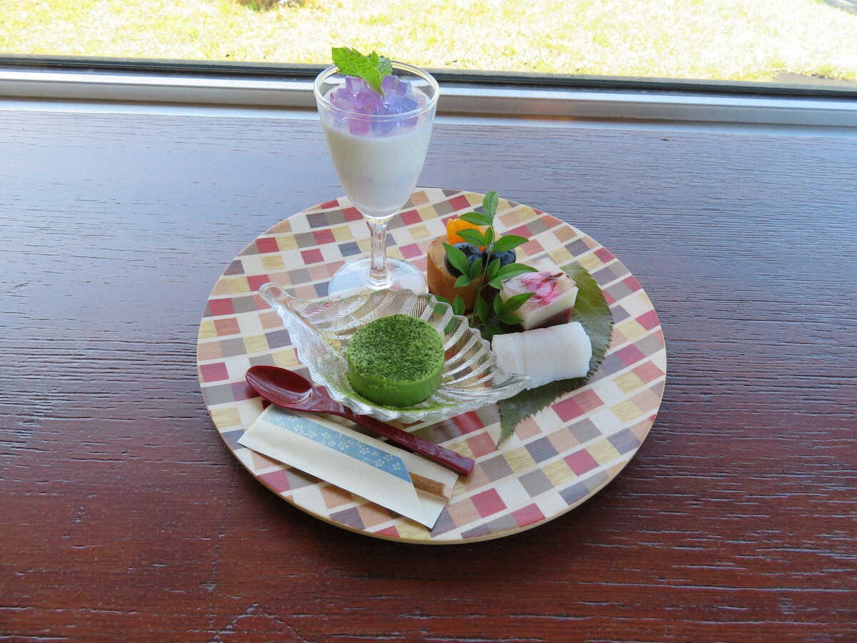 【画像・写真】【箱根】女性用は広さ1・6倍！リニューアル露天風呂でリラックス　湯上がりは華やかスイーツに舌鼓