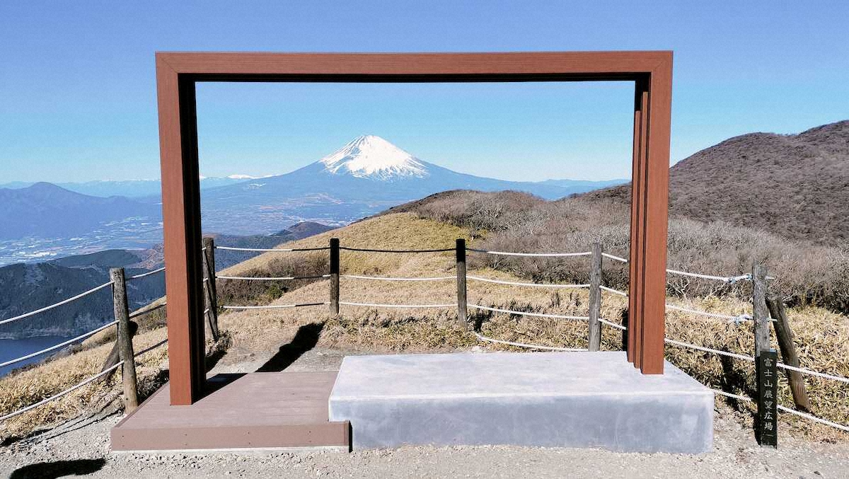 【画像・写真】【箱根】新名所「芦ノソラ」誕生　湖と空が溶け合う絶景パノラマに感動！スリル満点の展望デッキも
