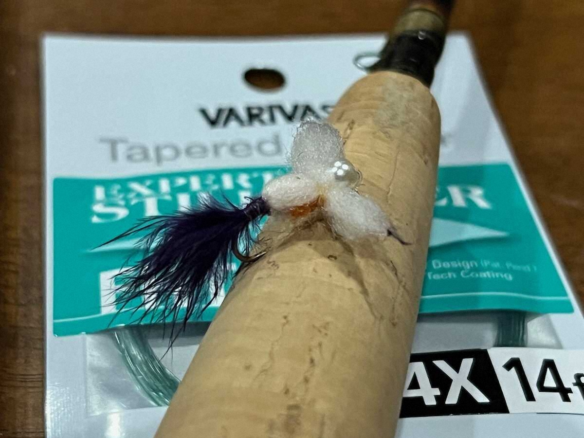 【画像・写真】“クリオネ”フライで45センチの美しいレインボートラウト