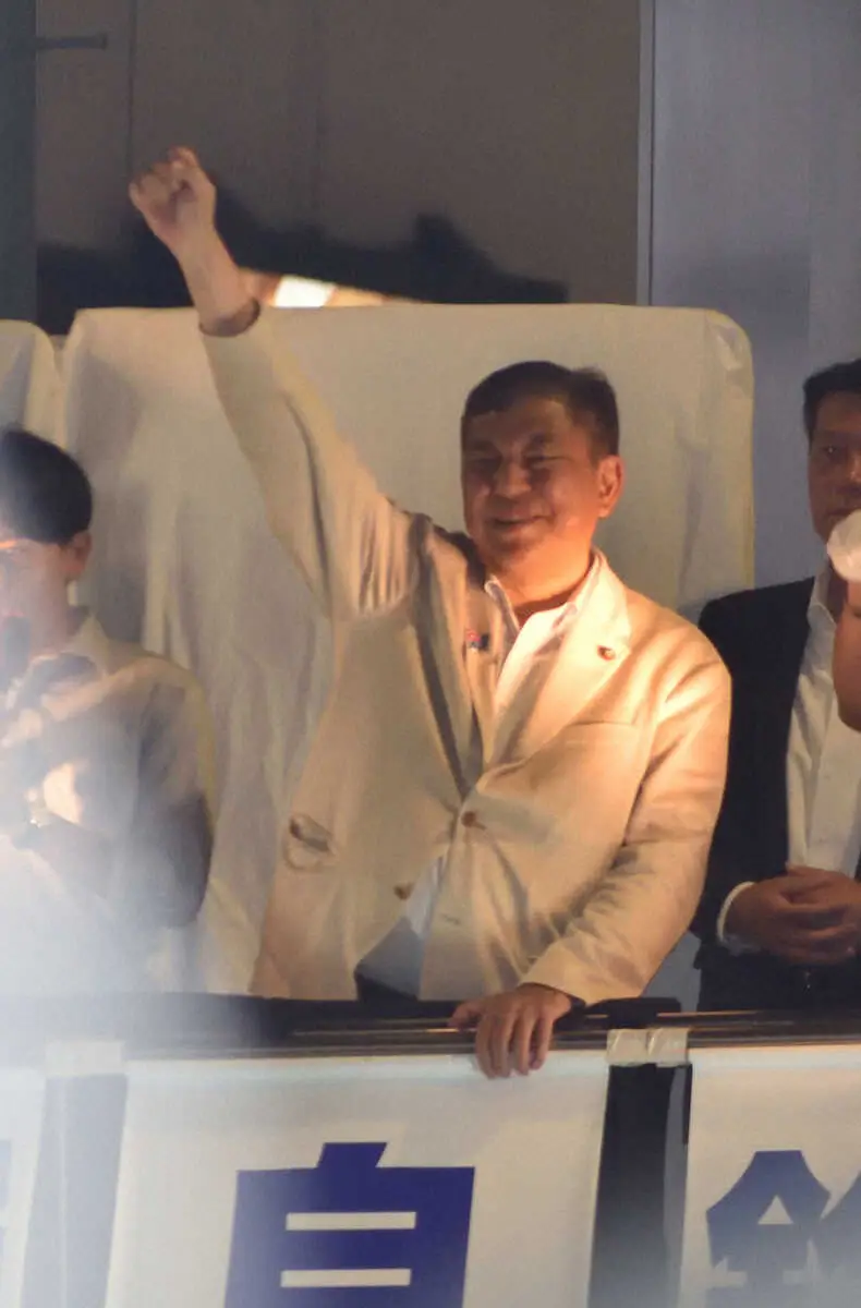 【画像・写真】参院選で最後の訴えを行った自民党の石破茂首相（撮影・小田切　葉月）