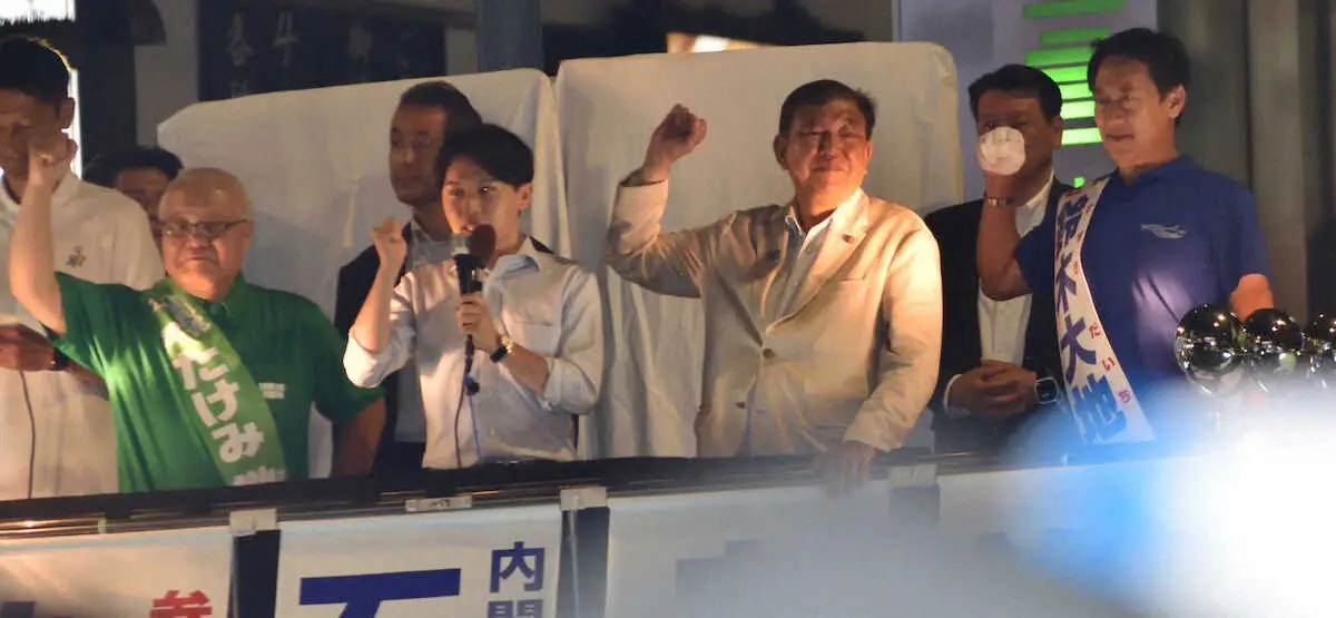 【画像・写真】【参院選】自民関係者　大敗の要因は「参政党」フジ選挙特番にコメント　石破氏続投意向も「次の総理は…」