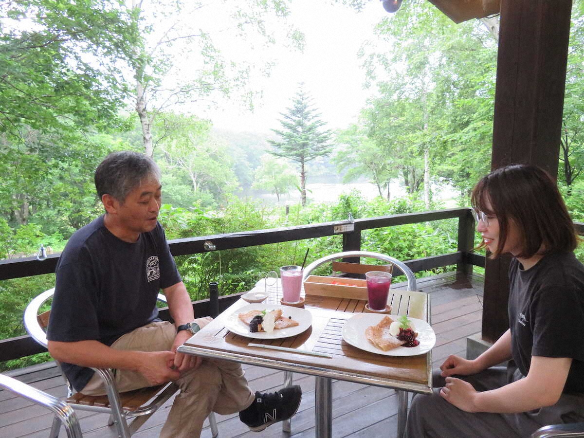 【画像・写真】【長野・戸隠】そば切りだけじゃない！戸隠産そば粉のガレットはいかが？甘いナツハゼと相性抜群