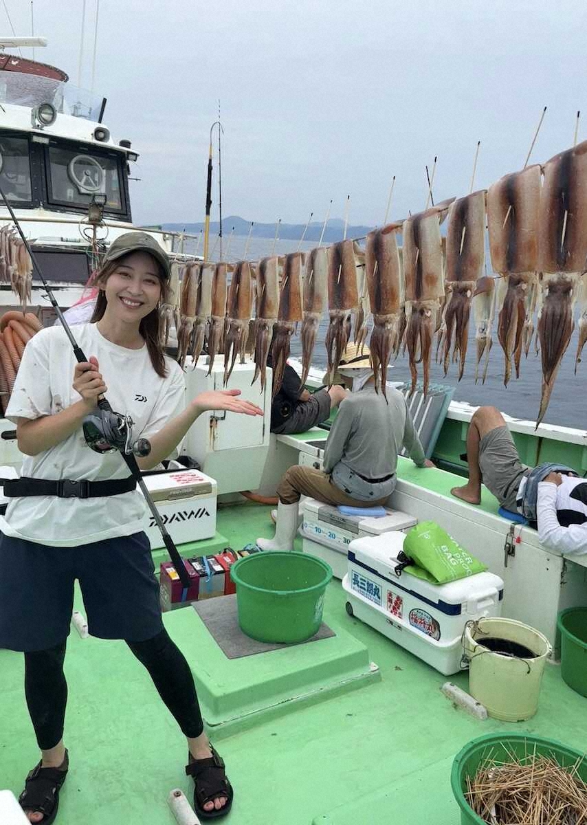 【画像・写真】イカがですか!?スルメカーテン　宙層狙いで3点掛け!!