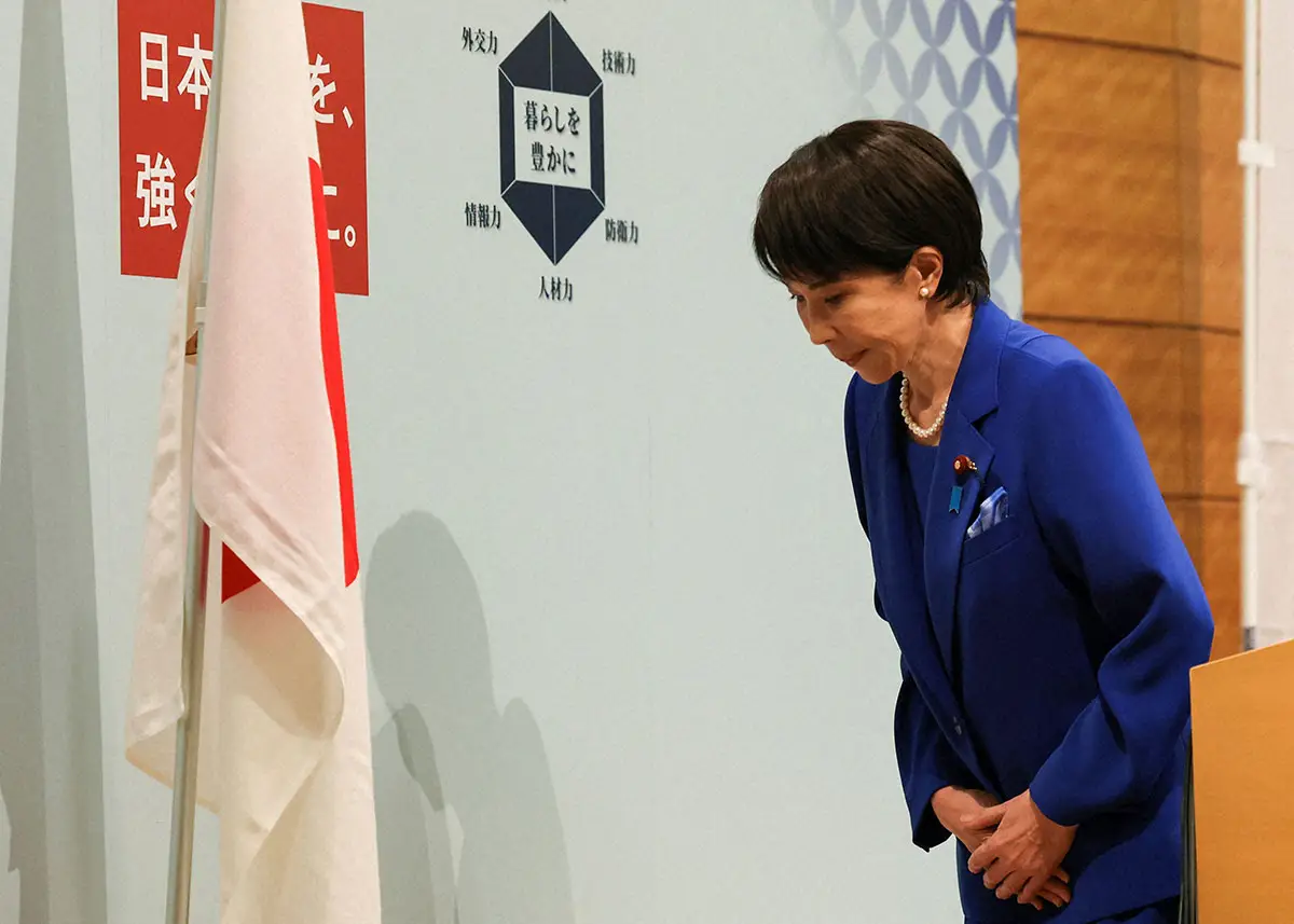 【画像・写真】高市早苗氏「私の名誉にかかわります」　出馬会見で不規則発言の記者へきっぱり「弱みなど握られていない」