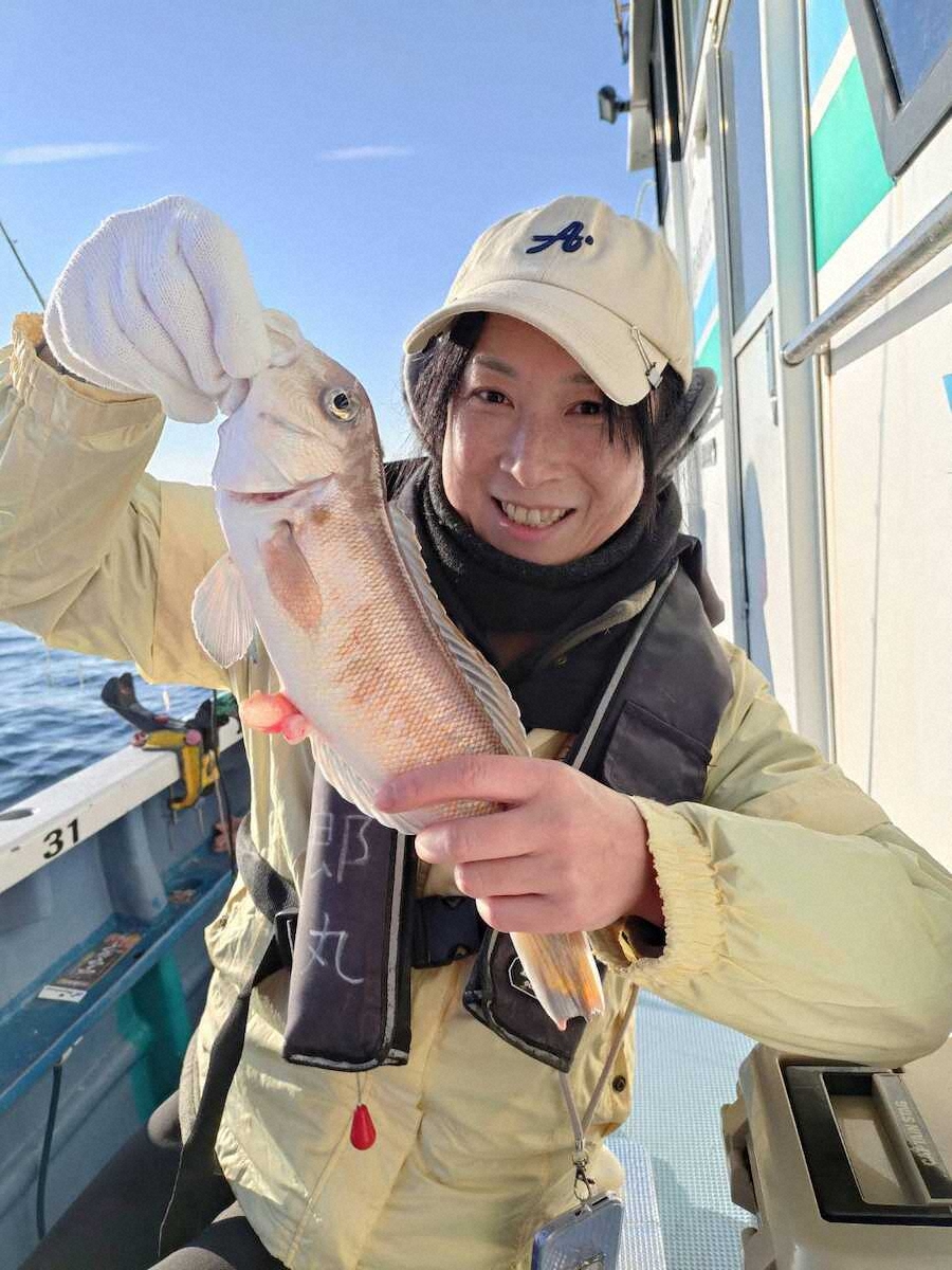 【画像・写真】乾杯！アマダイ祭りお見事2冠　最大46.6センチ最多7匹
